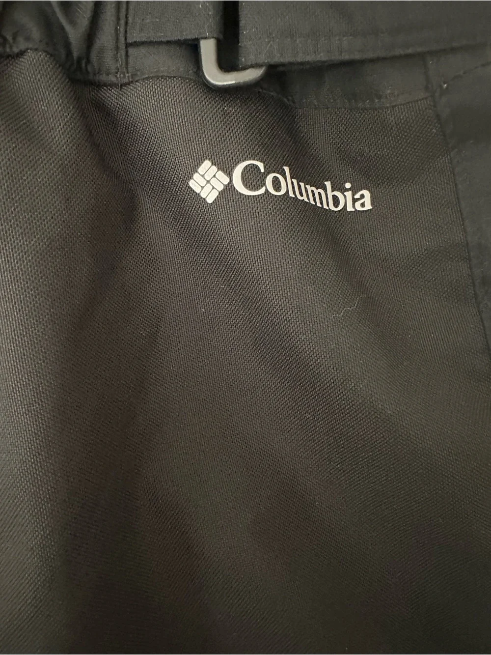 Boys’ Columbia Adventure Ride II Black Snow Bibs